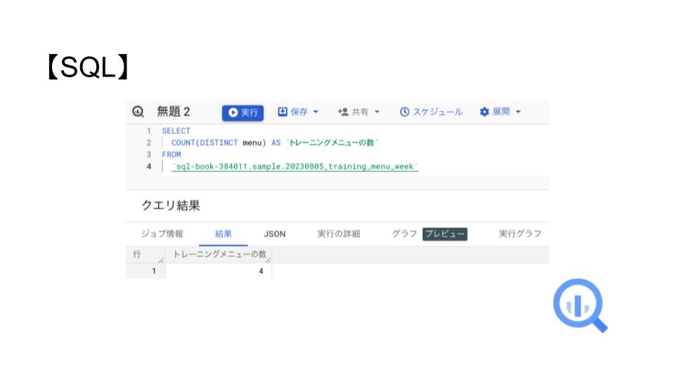 BigQuery_DISTINCT_COUNT関数